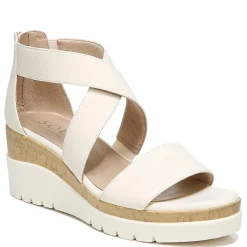 SOUL Naturalizer Sandals|Women's , Goodtimes Wedge Sandal Porcelain