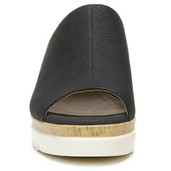 SOUL Naturalizer Sandals|Women's , Goodtimes Wedge Sandal Black