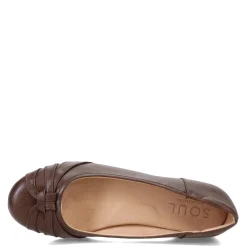 SOUL Naturalizer Slip-On Shoes|Women's , Gift Flat Brown