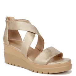 Naturalizer Wedges|Women's Soul , Goodtimes Wedge Sandal Gold