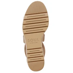 Naturalizer Wedges|Women's Soul , Goodtimes Wedge Sandal Gold