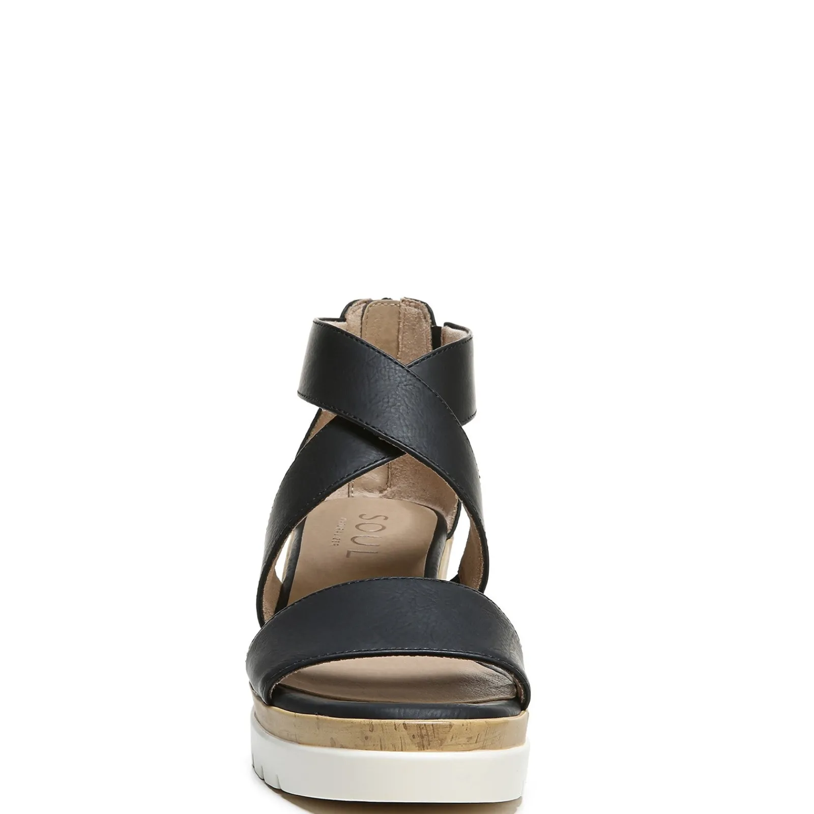 SOUL Naturalizer Wedges|Women's , Goodtimes Wedge Sandal Black
