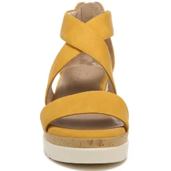 SOUL Naturalizer Wedges|Women's , Goodtimes Wedge Sandal Yellow
