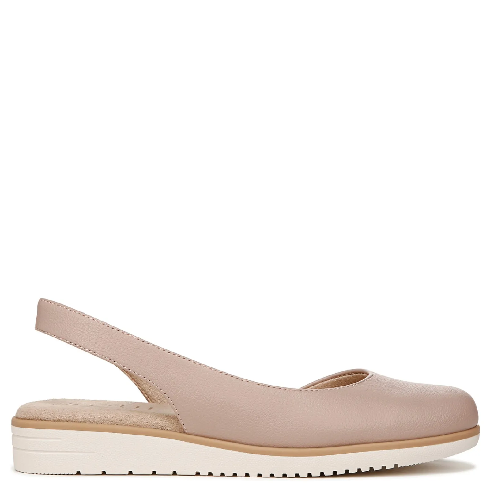 SOUL Naturalizer Flats|Women's , Idea Slingback Ballet Flat Blush Faux Leather