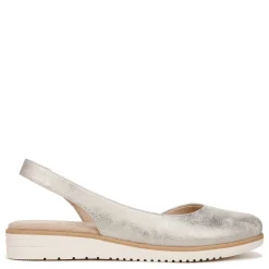 SOUL Naturalizer Flats|Women's , Idea Slingback Ballet Flat Light Gold