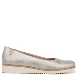 SOUL Naturalizer Flats|Women's , Idea Ballet Flat Gold Metallic Wash
