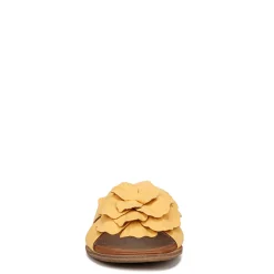 SOUL Naturalizer Sandals|Women's , Joyful Slide Amber Glow Faux Leather