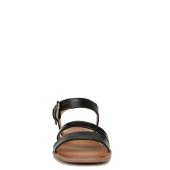 SOUL Naturalizer Sandals|Women's , Jayvee Sandal Black Faux Leather