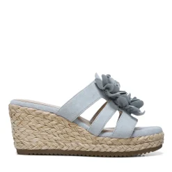 SOUL Naturalizer Sandals|Women's , Oodles Flower Sandal Sky Blue