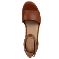 SOUL Naturalizer Wedges|Women's , Oakley Sandal Brown
