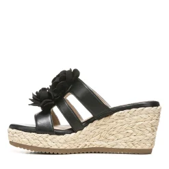 SOUL Naturalizer Wedges|Women's , Oodles Flower Sandal Black