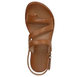 SOUL Naturalizer Sandals|Women's , Shakina Sandal English Tea Brown