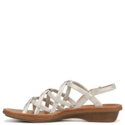 SOUL Naturalizer Sandals|Women's , Sierra Sandal Gold Faux Leather