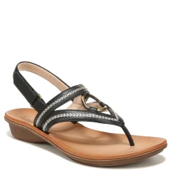 SOUL Naturalizer Sandals|Women's , Sunny Thong Sandal Black