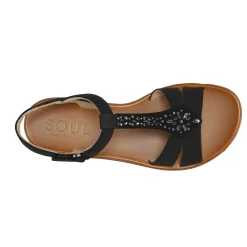 SOUL Naturalizer Sandals|Women's , Summer Sandal Black