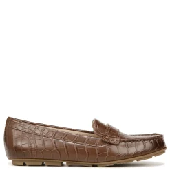 SOUL Naturalizer Slip-On Shoes|Women's , Seven Loafer Brown Croco