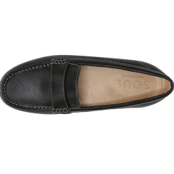 SOUL Naturalizer Flats|Women's , Seven Loafer Black