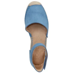 SOUL Naturalizer Sandals|Women's , Wren Espadrille Blue