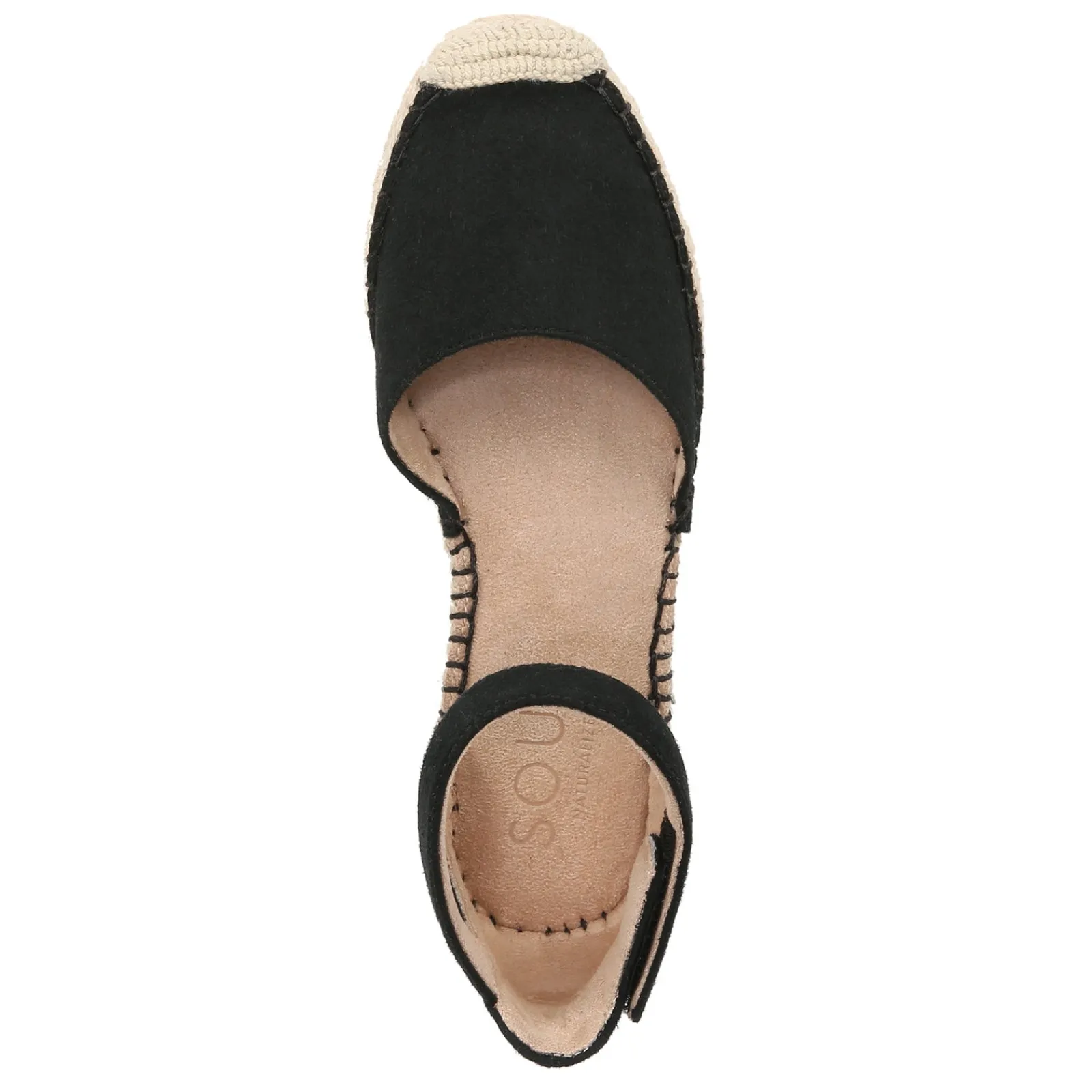 SOUL Naturalizer Wedges|Women's , Wren Espadrille Black