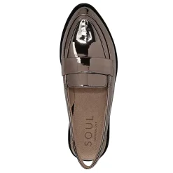 SOUL Naturalizer Flats|Women's , Yeah Flat Pewter