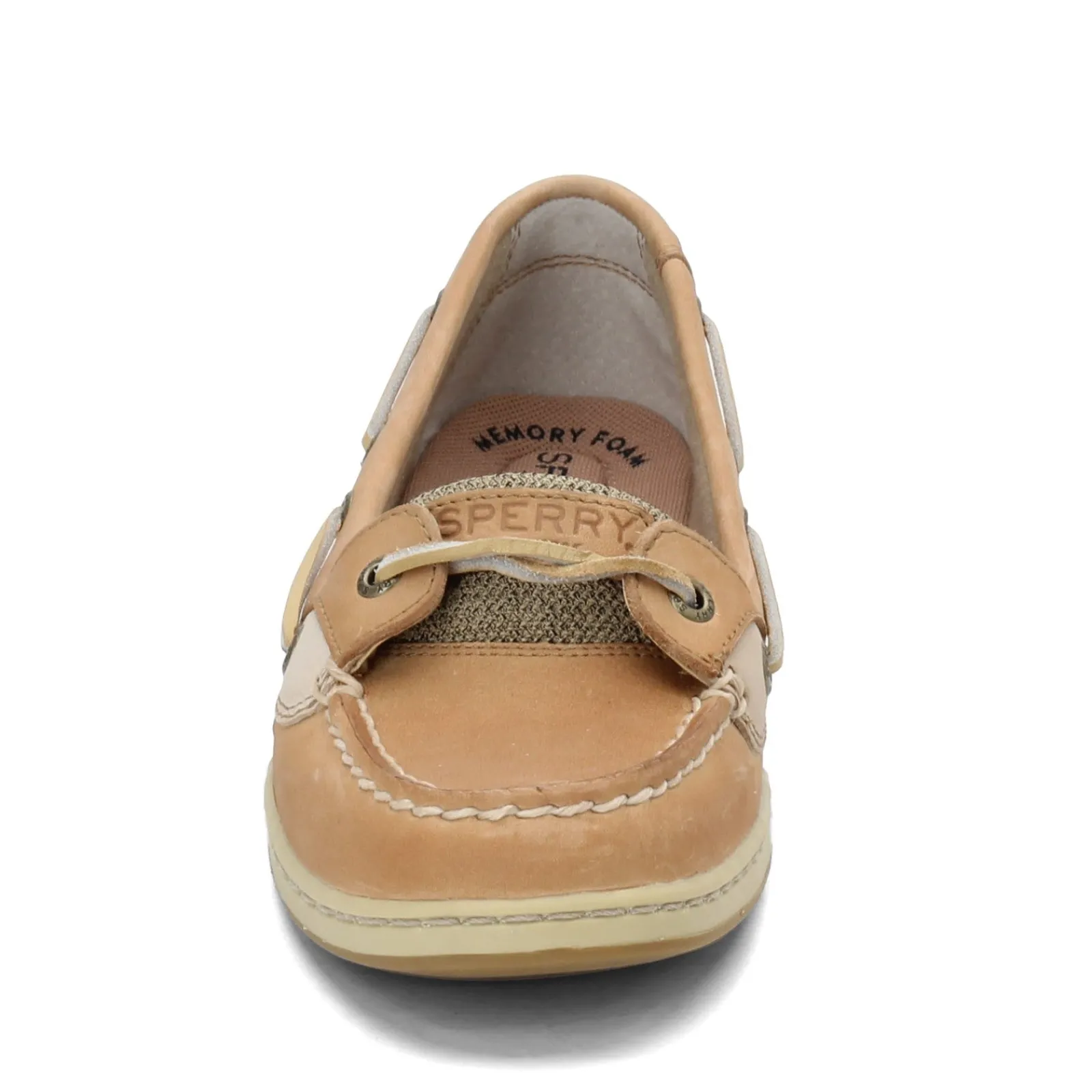 Sperry Boat Shoes|Women's , Angelfish Boat Shoe Linen/Oat