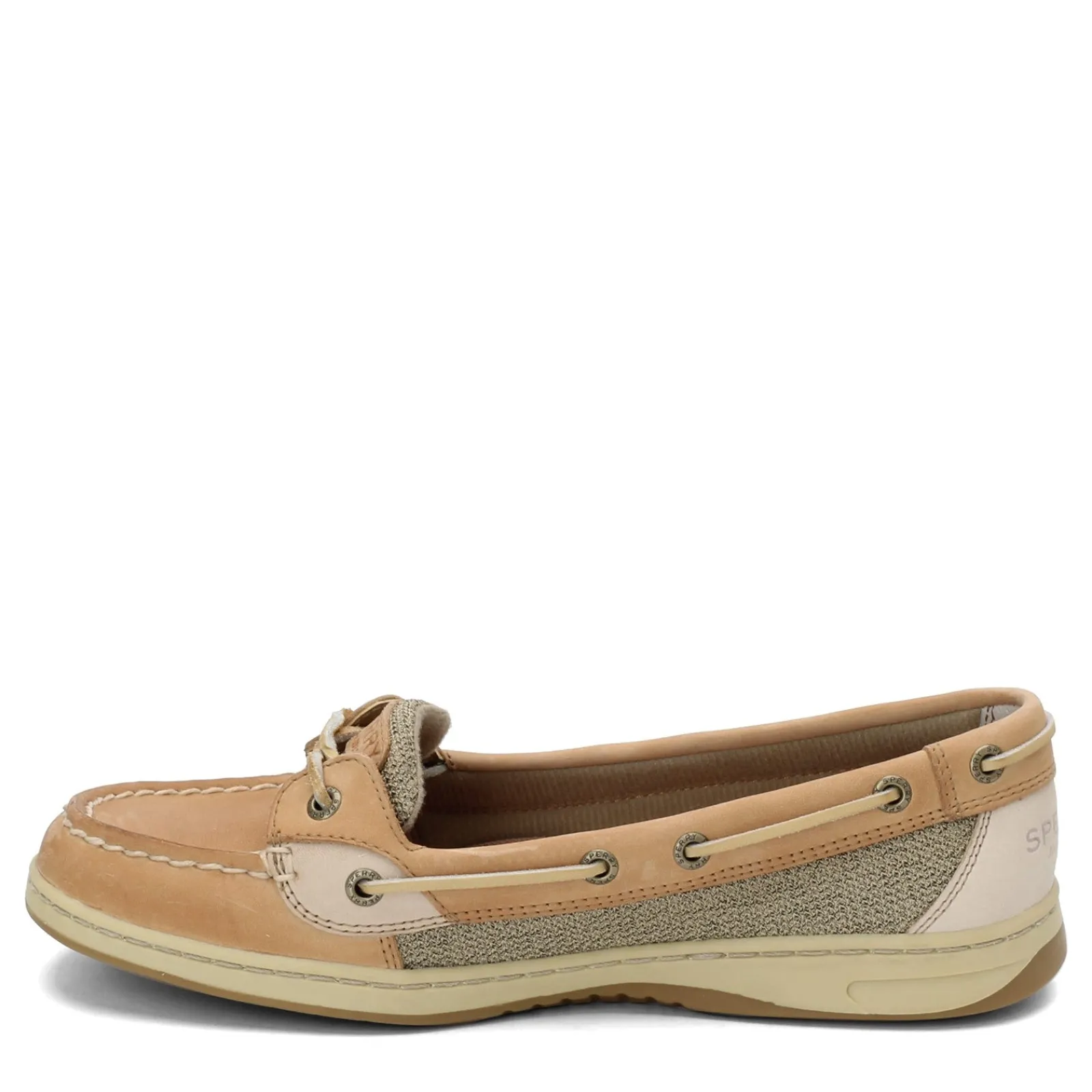 Sperry Boat Shoes|Women's , Angelfish Boat Shoe Linen/Oat