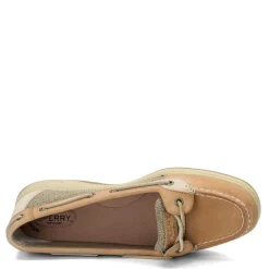 Sperry Boat Shoes|Women's , Angelfish Boat Shoe Linen/Oat