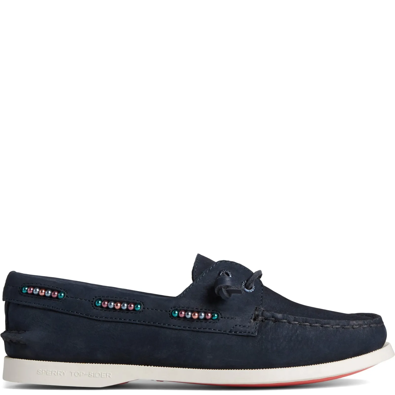Sperry Boat Shoes|Women's , Authentic Original 2-Eye Beaded Boat Shoe Navy