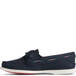 Sperry Boat Shoes|Women's , Authentic Original 2-Eye Beaded Boat Shoe Navy