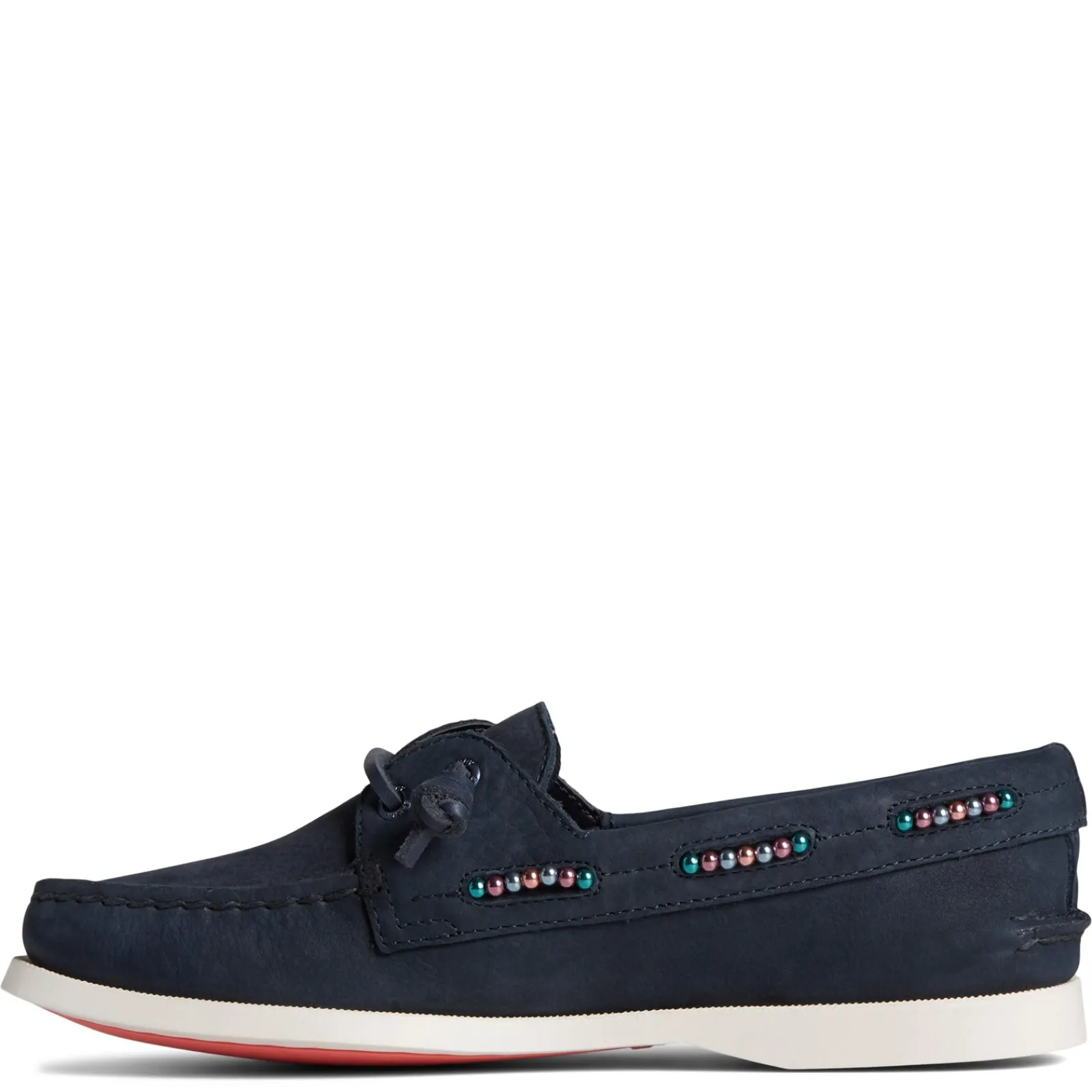 Sperry Boat Shoes|Women's , Authentic Original 2-Eye Beaded Boat Shoe Navy