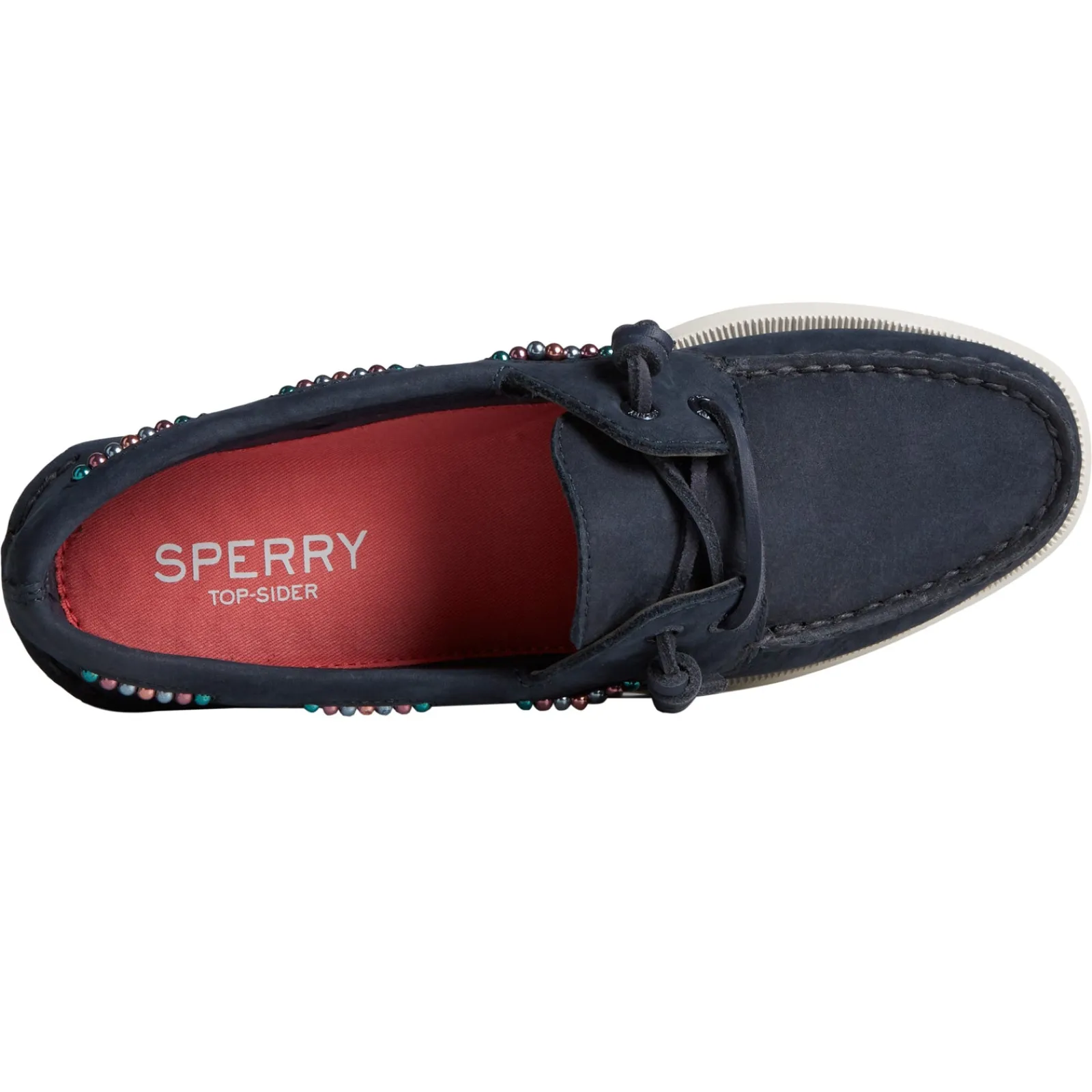 Sperry Boat Shoes|Women's , Authentic Original 2-Eye Beaded Boat Shoe Navy