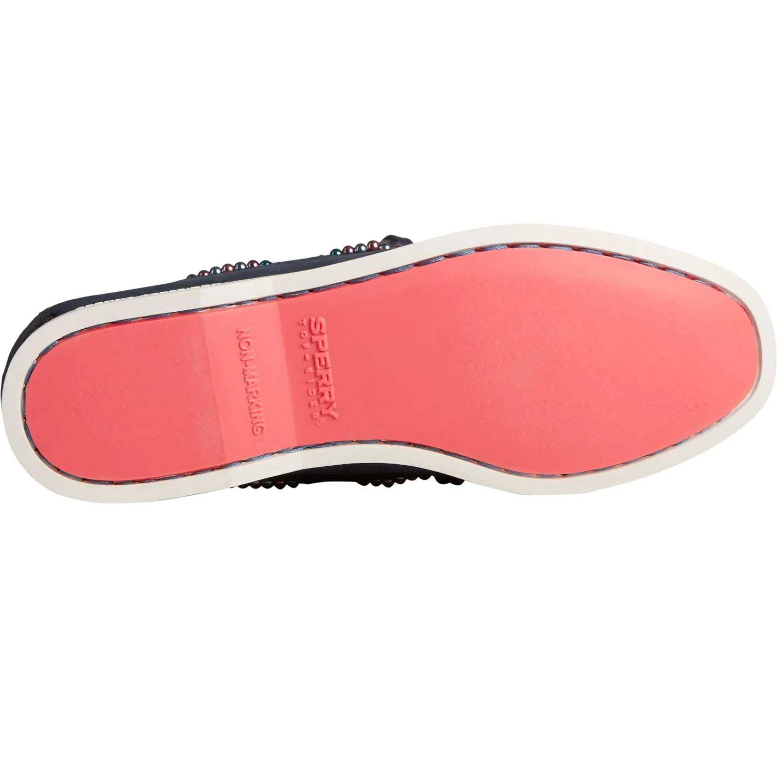 Sperry Boat Shoes|Women's , Authentic Original 2-Eye Beaded Boat Shoe Navy