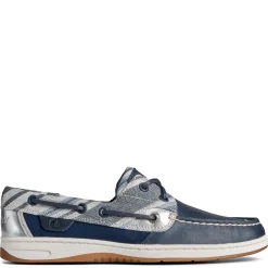 Sperry Boat Shoes|Women's , Bluefish 2 Eye Boat Shoe Navy Stripe