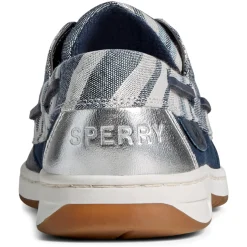 Sperry Boat Shoes|Women's , Bluefish 2 Eye Boat Shoe Navy Stripe