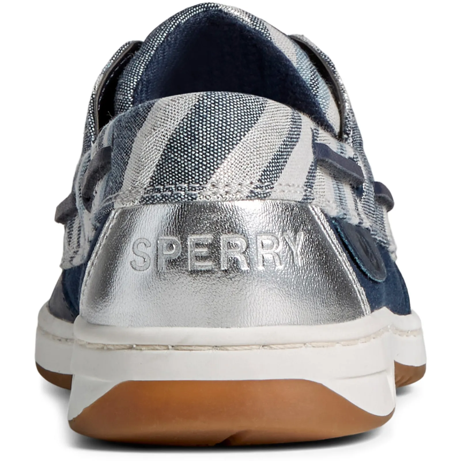 Sperry Boat Shoes|Women's , Bluefish 2 Eye Boat Shoe Navy Stripe