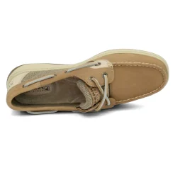 Sperry Boat Shoes|Women's , Bluefish 2-Eye Boat Shoe Linen Oat