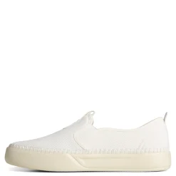 Sperry Slip-On Shoes|Women's , Breaker Plushstep Slip-On Bright White