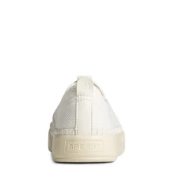 Sperry Sneakers & Athletic|Women's , Breaker Plushstep Slip-On Bright White