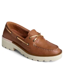 Sperry Boat Shoes|Women's , Chunky Boat 2-Eye Boat Shoe Tan
