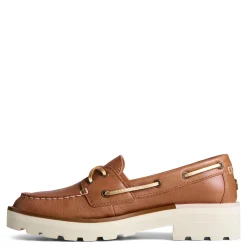 Sperry Boat Shoes|Women's , Chunky Boat 2-Eye Boat Shoe Tan