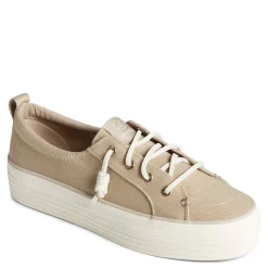 Sperry Sneakers & Athletic|Women's , Crest Vibe Platform Sneaker Light Brown