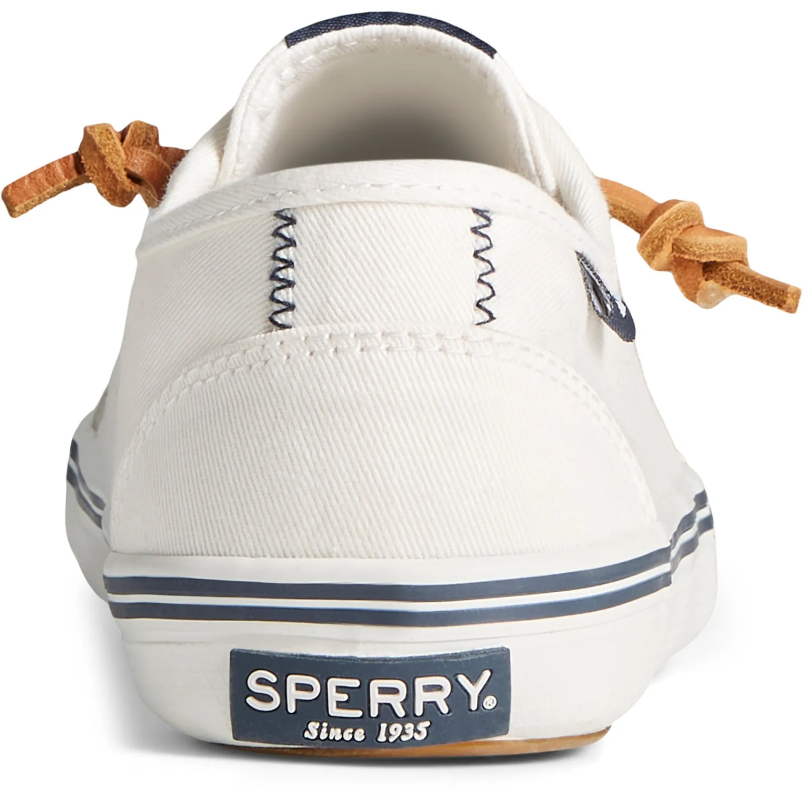 Sperry Slip-On Shoes|Women's , Lounge Away 2 Lace-Up Boat Shoe White
