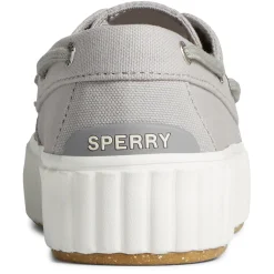 Sperry Slip-On Shoes|Women's , Pier Wave Boat Platform Sneaker Grey