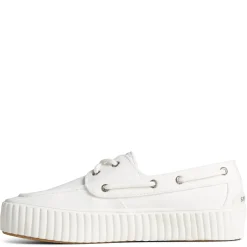 Sperry Sneakers & Athletic|Women's , Pier Wave Boat Platform Sneaker White
