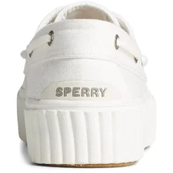 Sperry Sneakers & Athletic|Women's , Pier Wave Boat Platform Sneaker White