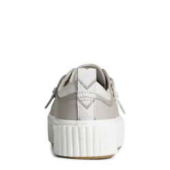 Sperry Sneakers & Athletic|Women's , Pier Wave SeaCycled Boat Platform Sneaker Grey