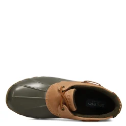Sperry Slip-On Shoes|Women's , Saltwater 1 Eye Duck Boot Tan Olive