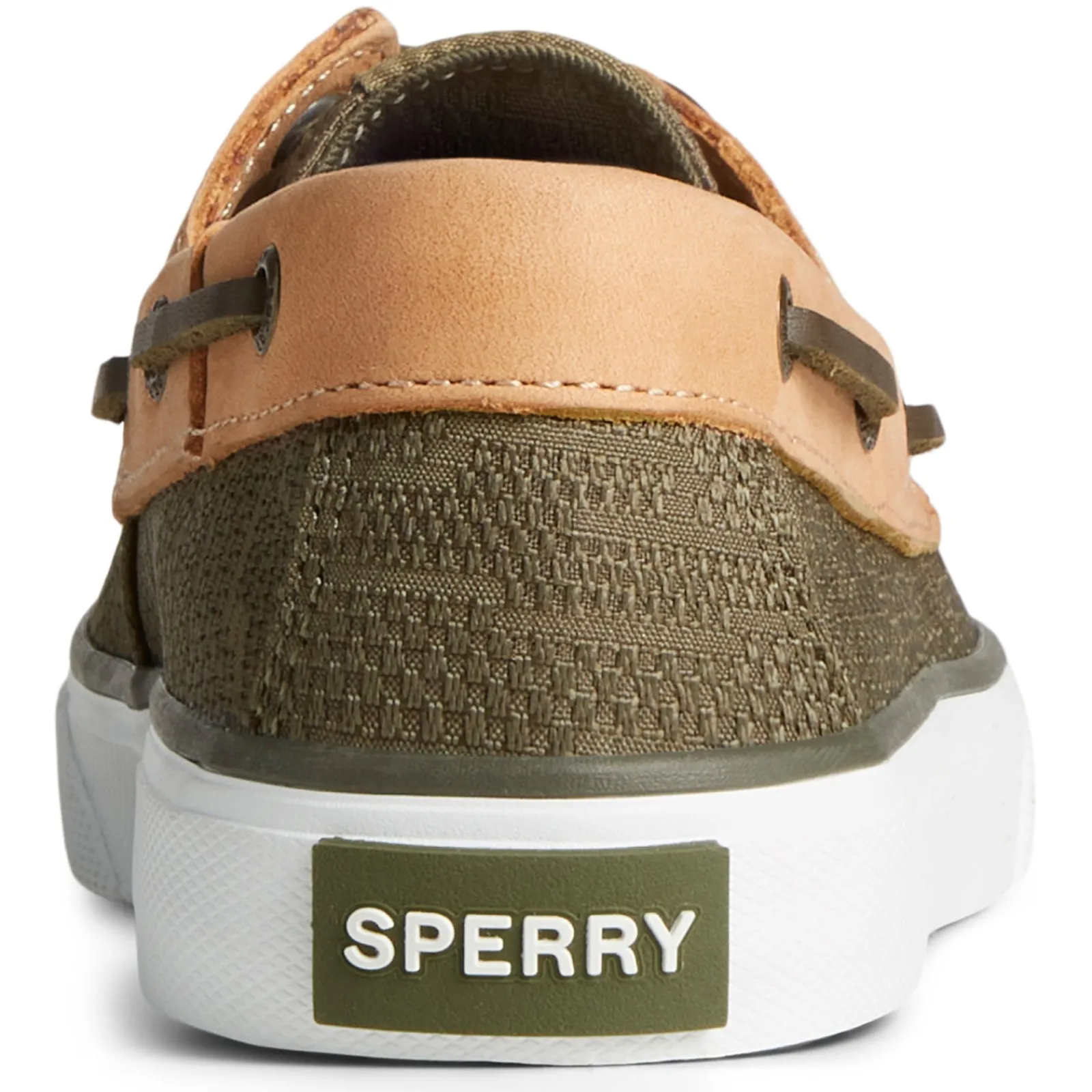 Sperry Sneakers & Athletic|Women's , SeaCycled Bahama II Sneaker Olive Jacquard