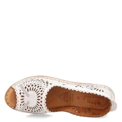 Spring Step Slip-On Shoes|Women's , Brandal Slip-On White