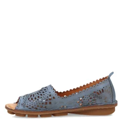 Spring Step Slip-On Shoes|Women's , Brandal Slip-On Blue